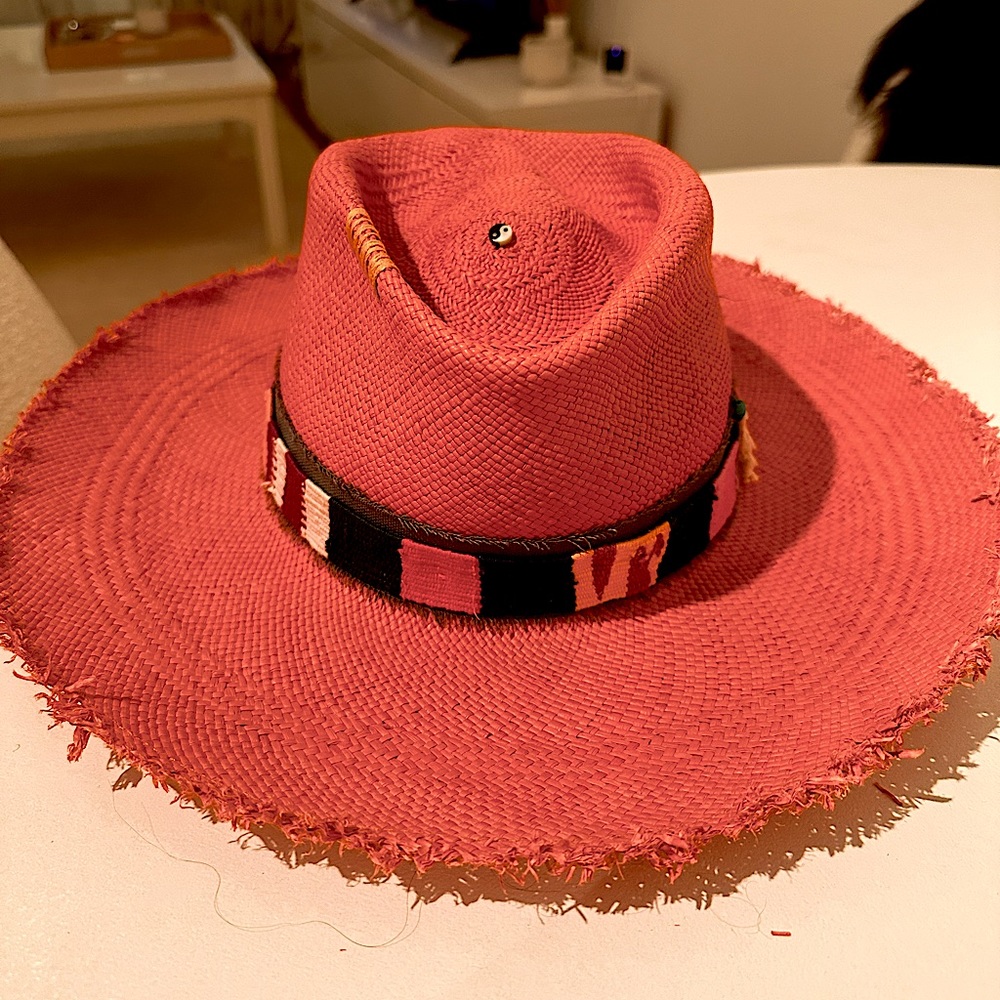 Jason Murillo straw hat